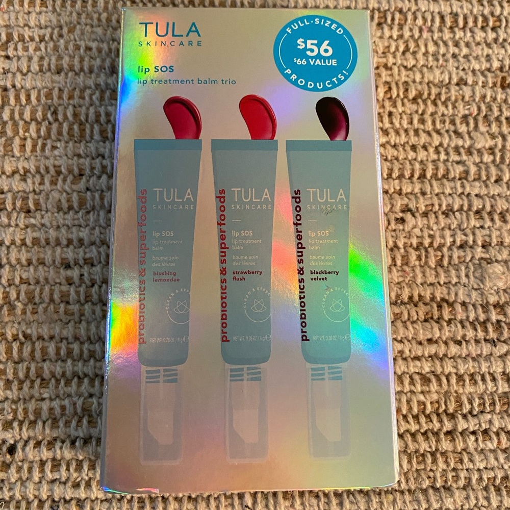 Tula Skincare Lip SOS Set (3 Full Size)